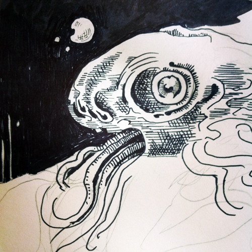 Your actual face
Ink on paper.

Copyright © M. Larsson. All rights reserved.
