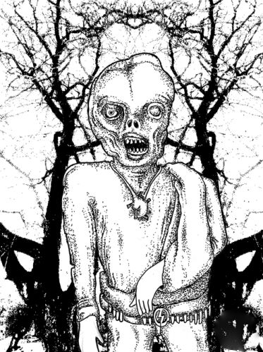 Norrköping is a shithole, according to Satan.
Ink on paper.

Copyright © M. Larsson. All rights reserved.
