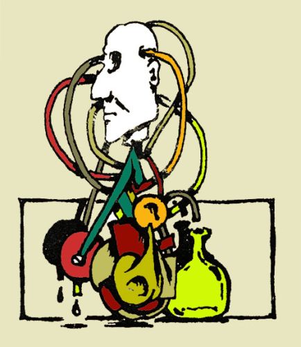 The Experiment
Ink on paper.

Copyright © M. Larsson. All rights reserved.
